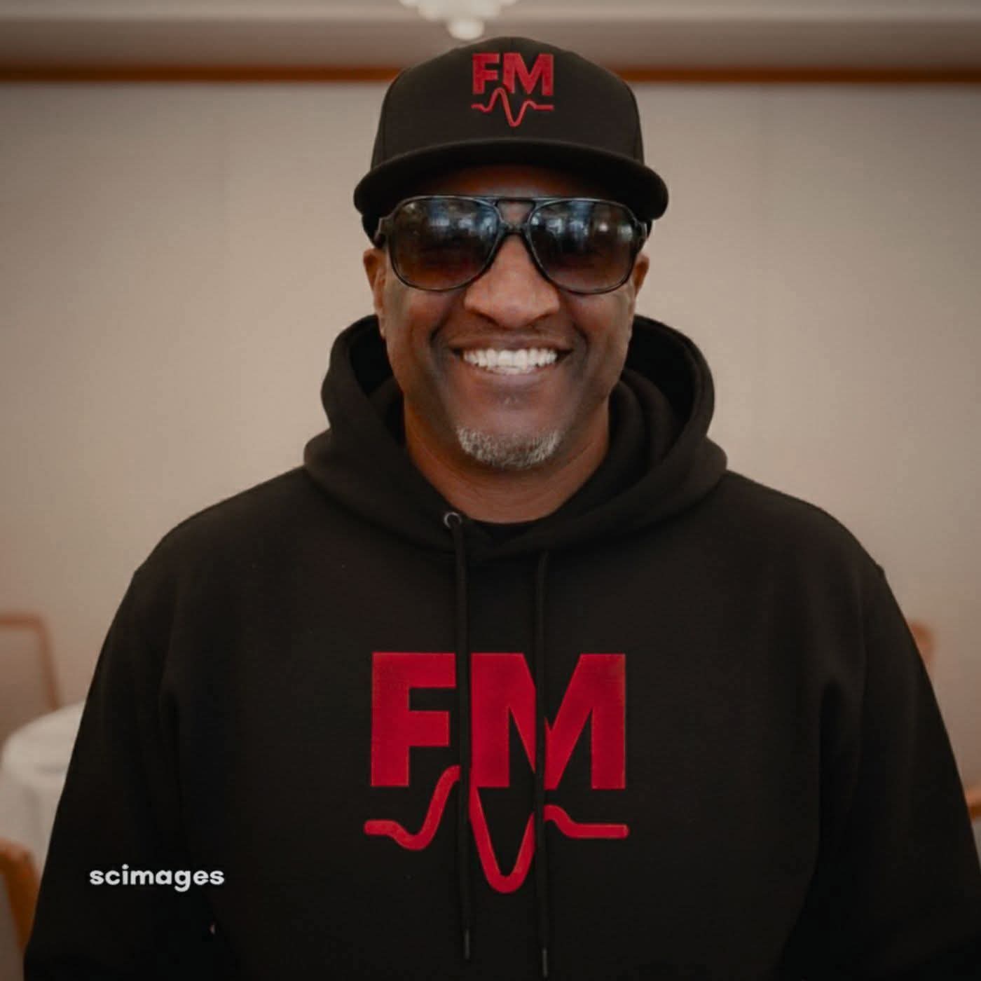 Fingaz McGee wearing FM gear